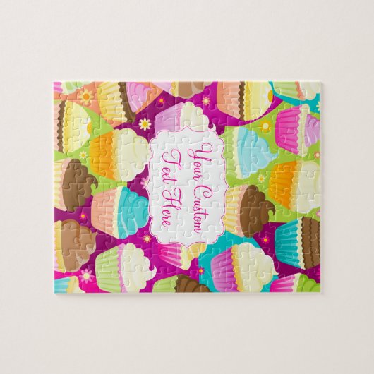 Puzzle Petits gâteaux colorés (Horizontal)