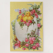 Puzzle Petits poussins dans une coquille d'oeuf Gros puzz (Vertical)