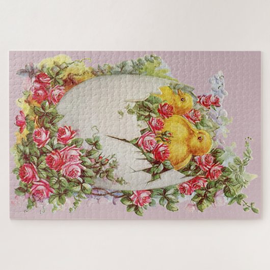 Puzzle Petits poussins dans une coquille d'oeuf Gros puzz (Horizontal)