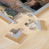 Puzzle Petra - Jordanie - (Côté)