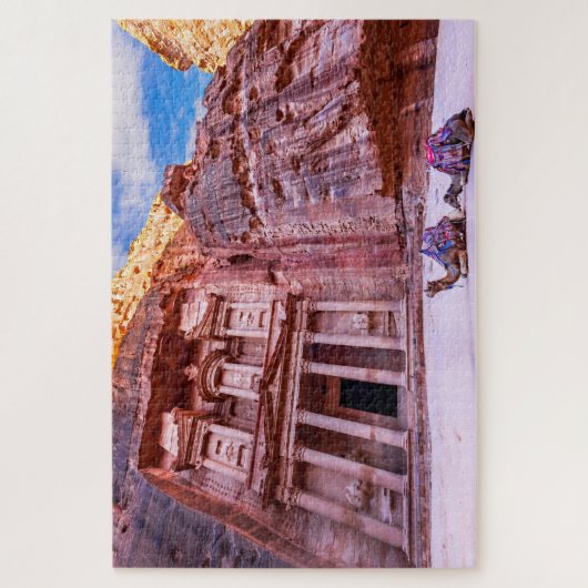 Puzzle Petra Treasury (Vertical)
