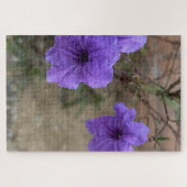 Puzzle Pétunia Mexicain Pourpre Fleurs de Ruellia Simplex (Horizontal)