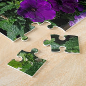 Puzzle Pétunia pourpre (Côté)