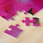 Puzzle Pétunias rose (Côté)