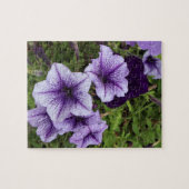 Puzzle Pétunias Violets (Horizontal)
