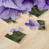 Puzzle Pétunias Violets (Côté)