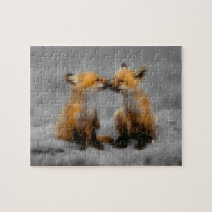 Puzzle Peu d'amour de Fox