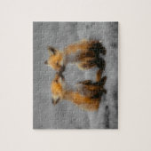 Puzzle Peu d'amour de Fox (Vertical)