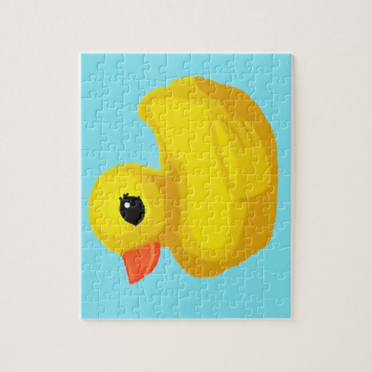 Puzzle "Peu de mignons en caoutchouc " (Vertical)