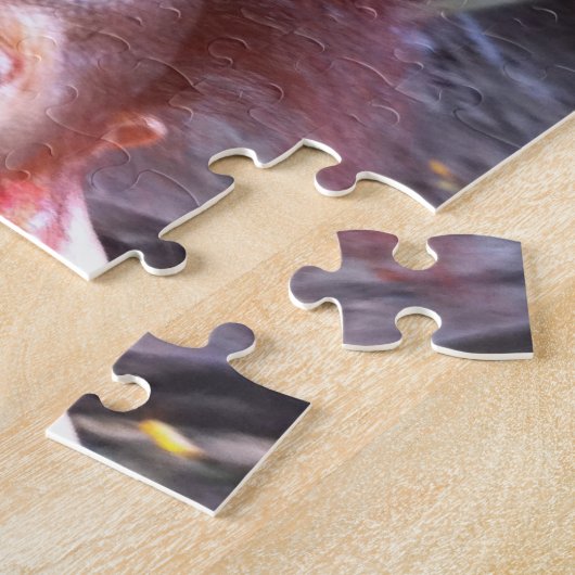 Puzzle Peu d'orang-outan de bébé d'ange (Côté)