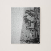 Puzzle Peuple de Cree de Natif américain du Canada (Vertical)