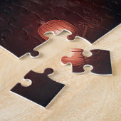 Puzzle Peur d'Halloween Bulldog (Côté)