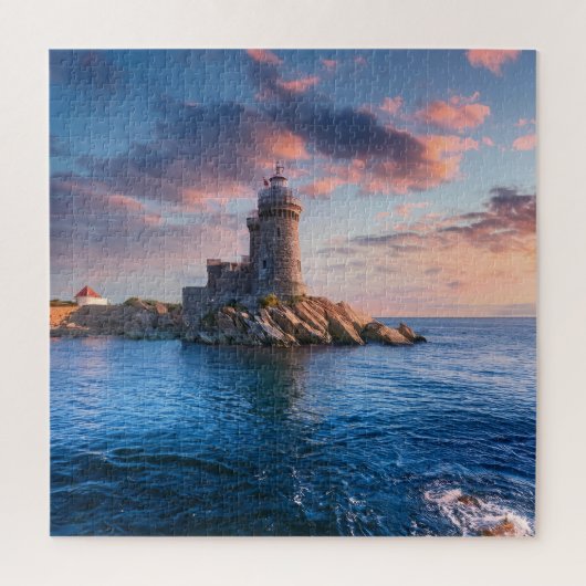 Puzzle Phare à la Plage (Vertical)