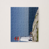 Puzzle Phare à Peggy's Cove, Nouvelle-Écosse, Canada. (Vertical)