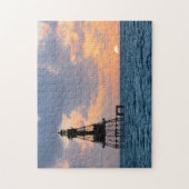 Puzzle Phare américain de banc, clés de la Floride (Vertical)