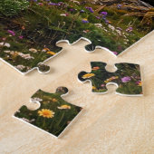 Puzzle Phare au coucher du soleil (Côté)