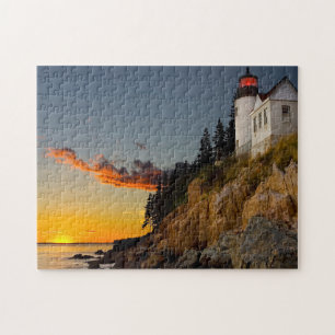 Puzzle Phare Bar Harbour Maine.