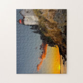 Puzzle Phare Bar Harbour Maine. (Vertical)