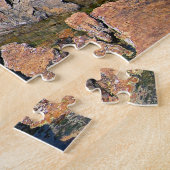 Puzzle Phare bas de tête de port, casse-tête du Maine (Côté)