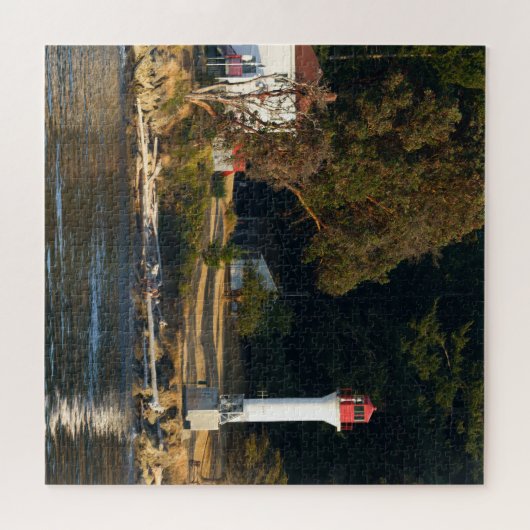 Puzzle Phare d'Active Pass - Mayne Island (Horizontal)