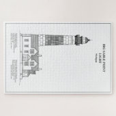 Puzzle Phare de Big Sable Point - Michigan - BD (Horizontal)