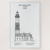 Puzzle Phare de Big Sable Point - Michigan - BD (Vertical)