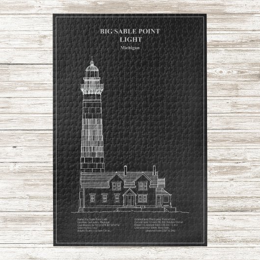 Puzzle Phare de Big Sable Point - Michigan – PD