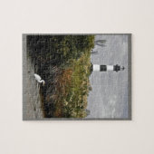 Puzzle Phare De Bodie Island Avec Egret (Horizontal)