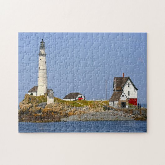 Puzzle Phare de Boston Harbor. (Horizontal)