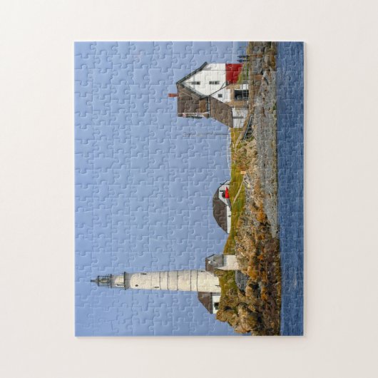 Puzzle Phare de Boston Harbour. (Vertical)