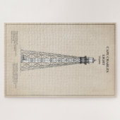 Puzzle Phare de Cape Charles - Virginie - SBD (Horizontal)