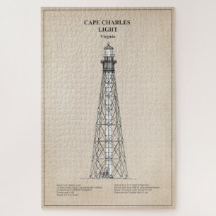 Puzzle Phare de Cape Charles - Virginie - SBD