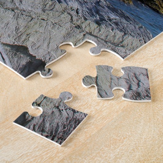 Puzzle Phare de colline de château, Île de Rhode (Côté)