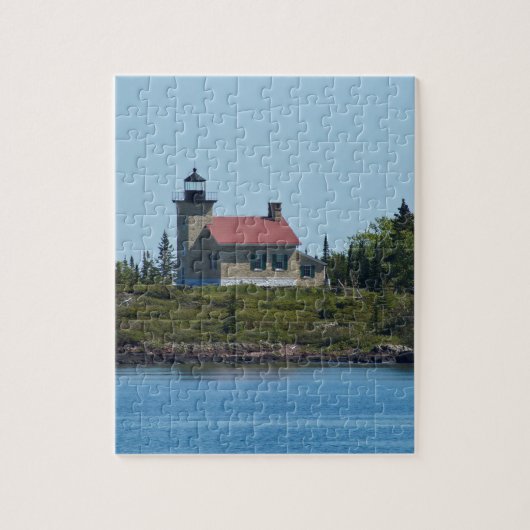 Puzzle Phare de cuivre de port (Vertical)