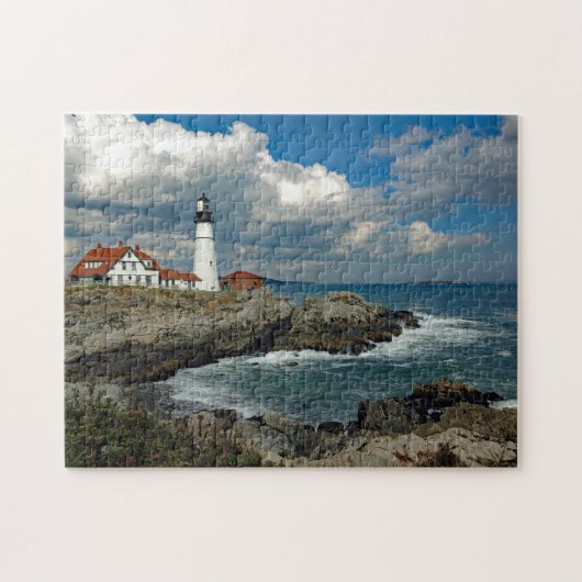 Puzzle Phare de Maine Portland Head Photo (Horizontal)