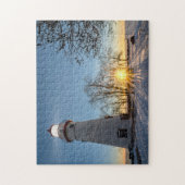 Puzzle Phare de Marblehead Sunrise hivernale (Vertical)
