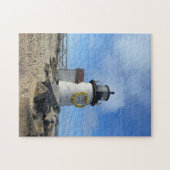 Puzzle Phare de Nantucket avec couronne de printemps (Horizontal)
