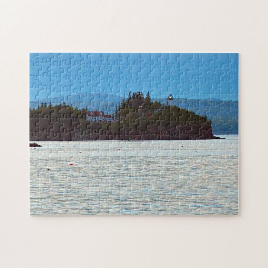 Puzzle Phare de Owls Head, Penobscot Bay Maine (Horizontal)