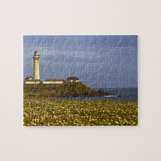 Puzzle Phare de Pigeon Point State Beach à San (Horizontal)
