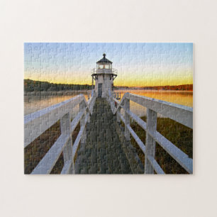 Puzzle Phare de point de doublement, île d'Arrowsic,