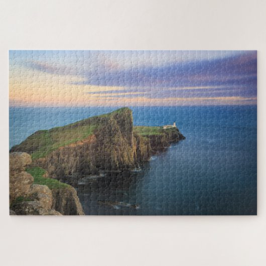Puzzle Phare de point de Neist sur Skye au coucher du (Horizontal)