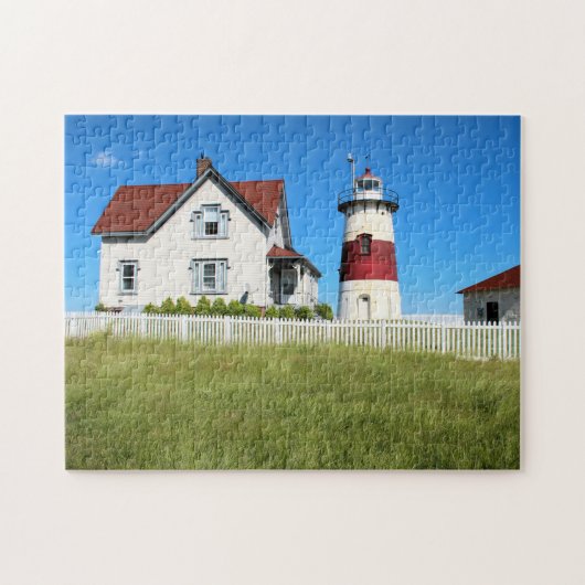 Puzzle Phare de point de Stratford, le Connecticut (Horizontal)