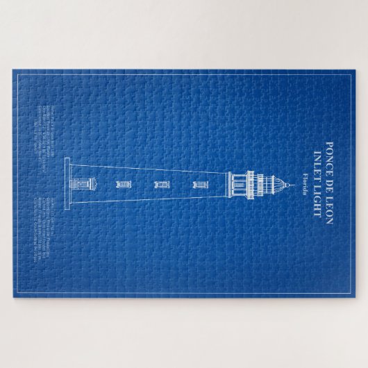 Puzzle Phare de Ponce de Leon Inlet - Floride - AD (Horizontal)