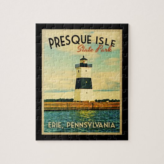 Puzzle Phare de Presque Isle (Vertical)