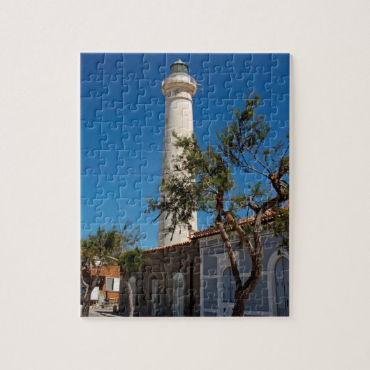 Puzzle Phare de Punta Secca, Sicile, Italie (Vertical)