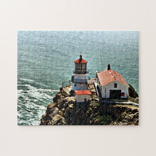 Puzzle Phare de Reyes de point, la Californie (Horizontal)