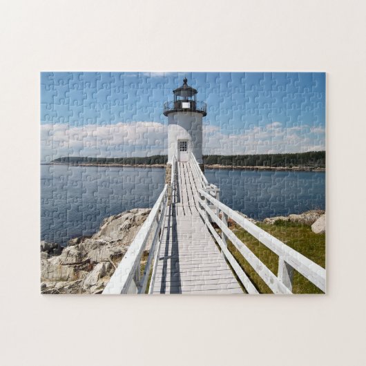 Puzzle Phare de Robinson Point, Isle Au Haut, Maine (Horizontal)