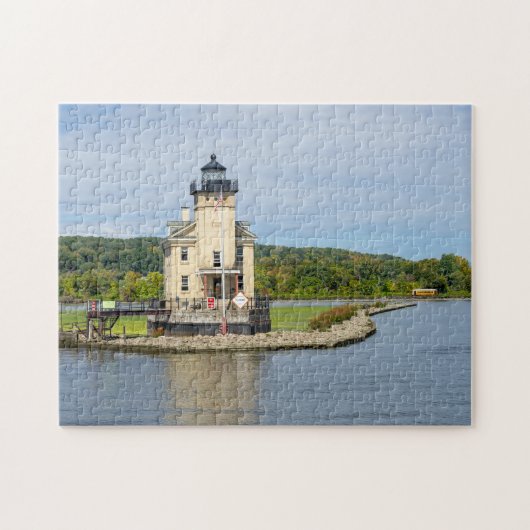 Puzzle Phare de Rondout à NY (Horizontal)