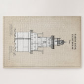 Puzzle Phare de Sabine Bank - Texas - SBD (Horizontal)