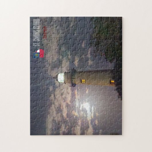 Puzzle Phare de Saint-Simons - Géorgie - (Vertical)